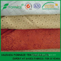 Washable Perforated synthetic leather apparel fabrics TS-002